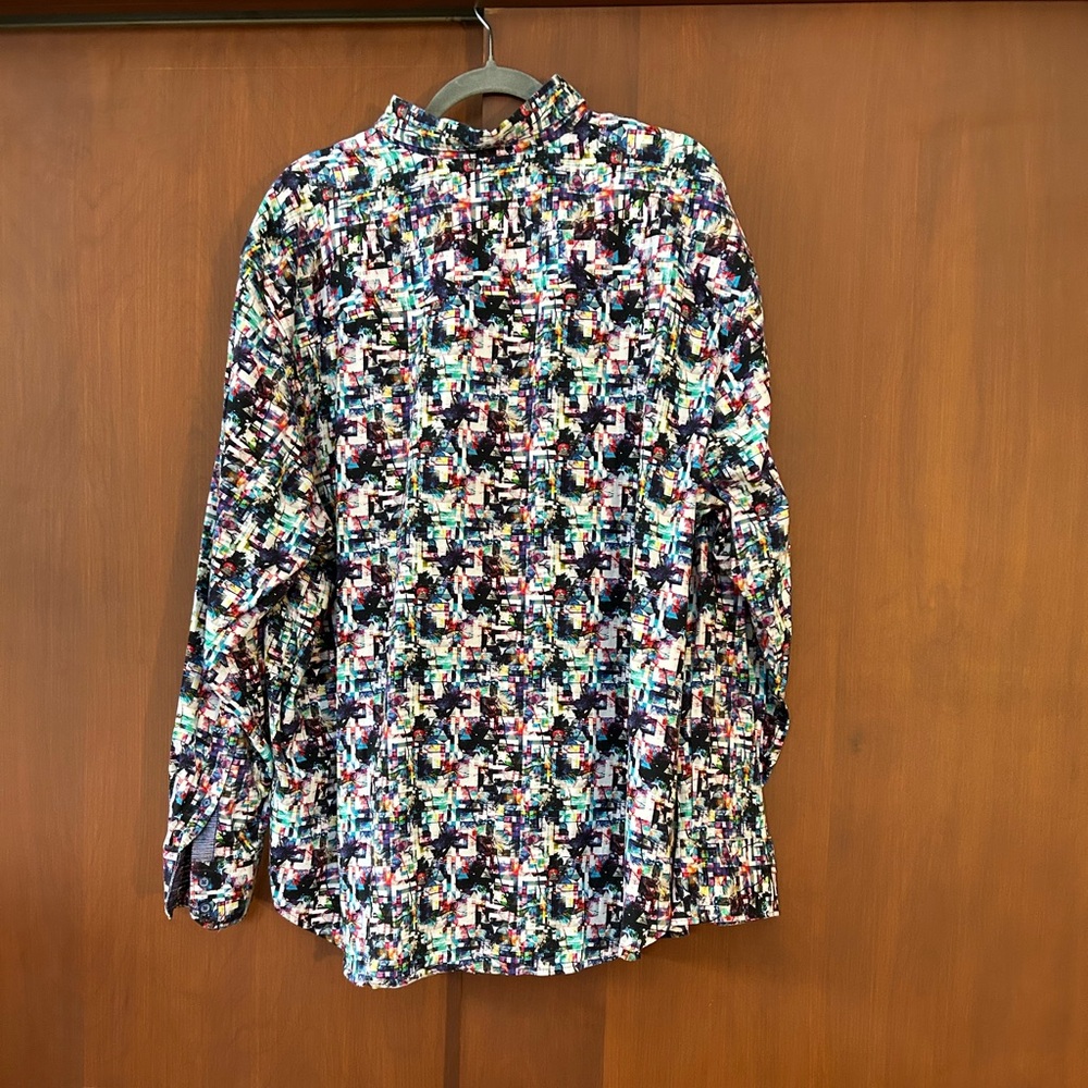 Robert Graham Multicolor Abstract Shirt - Picture 4 of 5